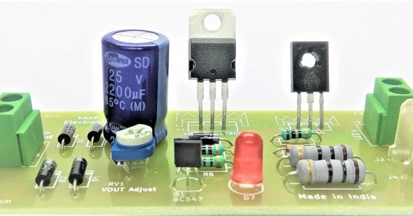 6v emergency light circuit board